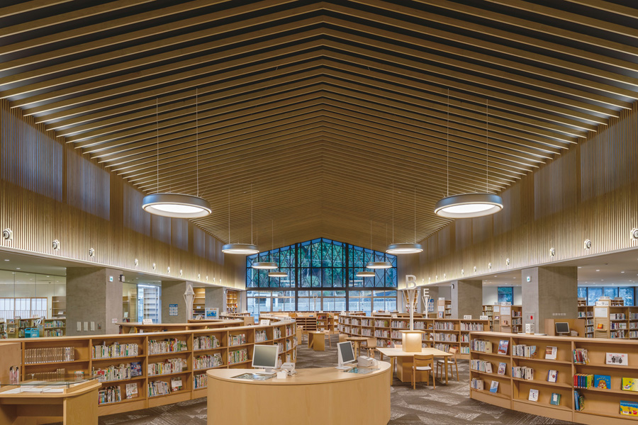 ふれあい・学びの杜　豊後大野市図書館